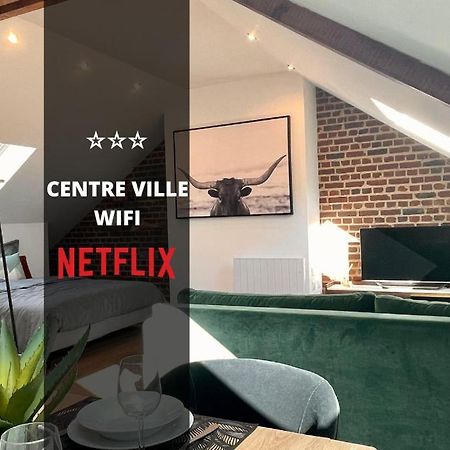 Downtown Loft - Centre Ville - Wifi - Netflix Amiens Eksteriør bilde